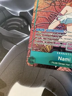 Nami (OP02-036) (Alternate Art) - Paramount War (OP02) - One Piece Card English - Image 4