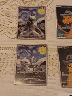 6 Starry Night Pokemon x Van Gogh Promo Card - Image 2