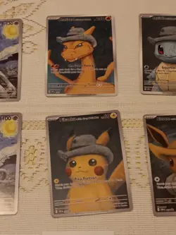 6 Starry Night Pokemon x Van Gogh Promo Card - Image 3