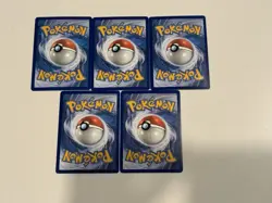 Pokemon Detective Pikachu Holo Basic Card Lot Psyduck Snubbull 5 Cards 2019 - Image 2