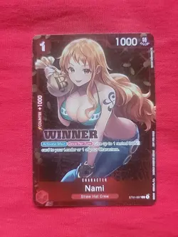 Nami (Tournament Pack Vol. 3) [Winner] ST01-007 One Piece Promotion Cards Foil - Image 1