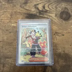 Pokemon TCG Ethan's Adventure Special Illustration Card 236/182 Destined Rivals - Image 1