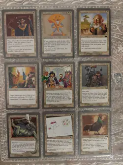 Magic the Gathering Unglued Complete Set 94 Cards includes tokens And Lands NM+ - Image 2
