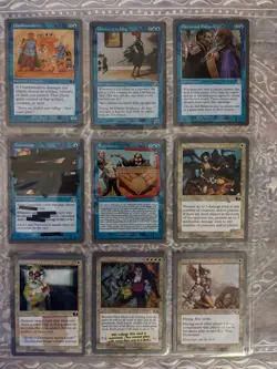 Magic the Gathering Unglued Complete Set 94 Cards includes tokens And Lands NM+ - Image 3