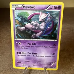 Mewtwo XY100 Black Star Promo 2015 Pokemon Tcg Cosmos Holo Card Near Mint NM - Image 1