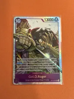 Gol. D. Roger (SR) Op13-064 One Piece Card Carrying On His Will English - Image 1