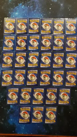 Complete Uncommon/Common Card Bundle - Fossil Unlimited - 32 Cards - LP/NM! - Image 2