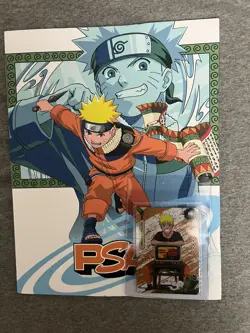 PSA Magazine x Kayou Exclusive NARUTO UZUMAKI PROMO CARD and Magazine Base Cover - Image 1