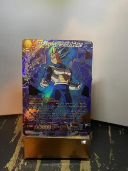 SSB Vegeta, Unbridled Power Foil SCR BT16-147 40000 Dragon Ball Super Card - Image 1