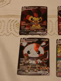 6Pikachu Pokemon Card Holo GX VSTAR VMAX GX EX Cosplay Art - Image 2