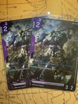 1 Card Gundam TCG: Dual Impact - Gundam Barbatos 1st Form LR #GD02-054 - Image 1
