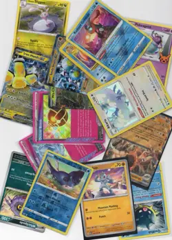 Pokemon Bulk Lot 1257 Cards! Rares, Holos, Master Balls, and promos - Image 1