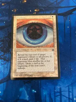 3 Card Lot of NM Homelands MTG Error Cards - Large Factory Crimps Top Edge Magic - Image 2
