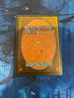 3 Card Lot of NM Homelands MTG Error Cards - Large Factory Crimps Top Edge Magic - Image 3