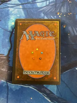 3 Card Lot of NM Homelands MTG Error Cards - Large Factory Crimps Top Edge Magic - Image 5