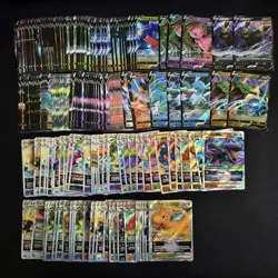 200 Lot Pokemon TCG Chinese Card RR RRR Vstar Umbreon Mew Rayquaza SQ #30 - Image 1