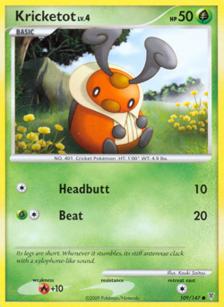 Kricketot 109/147 Common | Supreme Victors | Pokemon Card - Image 1