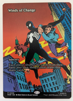 Winds of Change (0030) Showcase, Spider-Man MAR, Magic MtG, Regular - NM! - Image 1