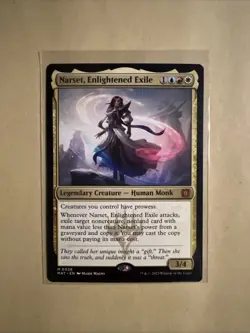 MTG Narset, Enlightened Exile MAT 0038 M Regular NM Mythic - Image 1
