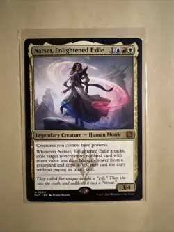 MTG Narset, Enlightened Exile MAT 0038 M Regular NM Mythic - Image 2
