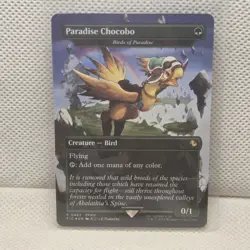 Paradise Chocobo - Birds of Paradise (Borderless) Commander: Final Fantasy Foil - Image 1