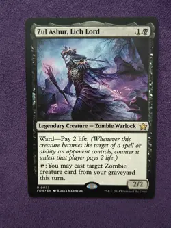 Zul Ashur, Lich Lord - #77 - Foundations - NM MTG - Image 1