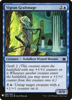 1x Vigean Graftmage NM Eng MTG - The List - Image 1