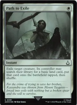 Path to Exile - FOIL - U Universes Beyond: Assassin's Creed 81 - MTG - Image 1