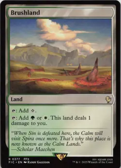 Brushland R Commander: FINAL FANTASY 377 NM MTG - Image 1