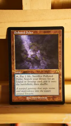 Polluted Delta - Retro Border - NM - Modern Horizons 3 - MTG - Image 1