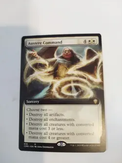 Austere Command (Extended Art) Commander Legends Regular - Image 1
