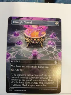 Thought Vessel (Borderless) Commander: the Lost Caverns of Ixalan Regular - Image 1