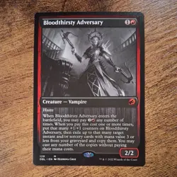 1x Bloodthirsty Adversary NM-Mint, English Innistrad: Double Feature MTG Magic - Image 1