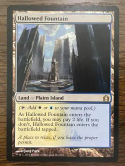 x1 Hallowed Fountain MTG, Return To Ravnica, NM - Image 1