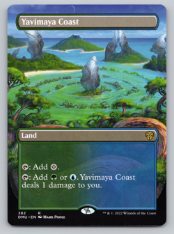 Yavimaya Coast Borderless - Dominaria United - MTG - Image 1