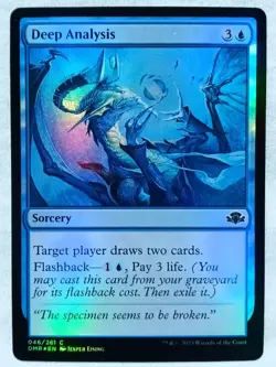 Deep Analysis 46 Dominaria Remastered Foil Magic The Gathering - Image 1