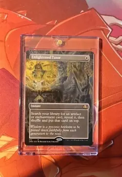 Enlightened Tutor (Borderless) Dominaria Remastered Regular for sale online - Image 1