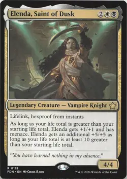 Elenda, Saint of Dusk R Foundations 119 NM MTG - Image 1
