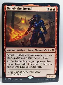 Neheb, the Eternal, M 0158- Magic The Gathering NM-M. Mtg03 - Image 1