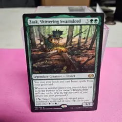 MTG Magic the Gathering Zask, Skittering Swarmlord (47/835) Jumpstart 2022 NM - Image 1