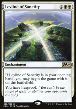 Leyline of Sanctity - Core Set 2020 | MTG Card - Image 3