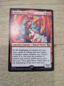 Rionya, Fire Dancer (Anime) Foundations Jumpstart NM - Image 1