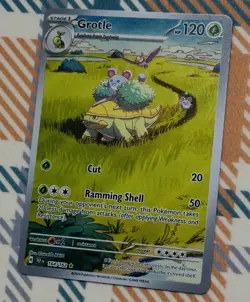 Pokemon TCG Grotle 164/162 Temporal Forces Holo Illustration Rare NM - Image 1