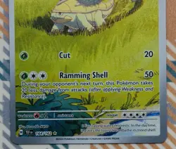 Pokemon TCG Grotle 164/162 Temporal Forces Holo Illustration Rare NM - Image 3