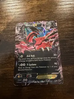 Pokemon TCG - Yveltal EX - XY08 - Ultra Rare Promo - XY Black Star Promos - MP - Image 1