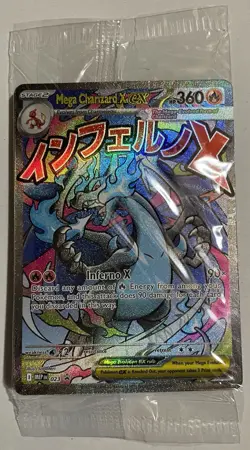 (SEALED) Mega Charizard X EX MEP 23 & Oricorio 24 Pokemon UPC Black Star Promos - Image 1