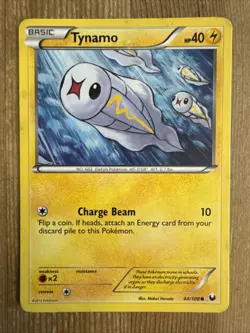 Tynamo - 44/108 - Common MP English Pokemon Dark Explorers - Image 1