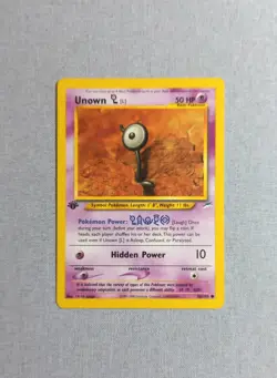 Pokemon TCG - 1st Edition Unown L - Neo Destiny Set - 86/105 - Image 1