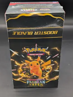Pokemon Scarlet & Violet Paldean Fates Booster 10-Bundle Display Factory Sealed - Image 1