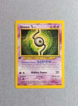 Pokemon TCG - 1st Edition Unown S - Neo Destiny Set - 87/105 - Image 1